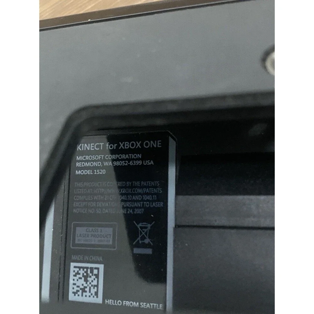 Microsoft Xbox 1 One Kinect Sensor Only Tested Bar Model 1520 Black